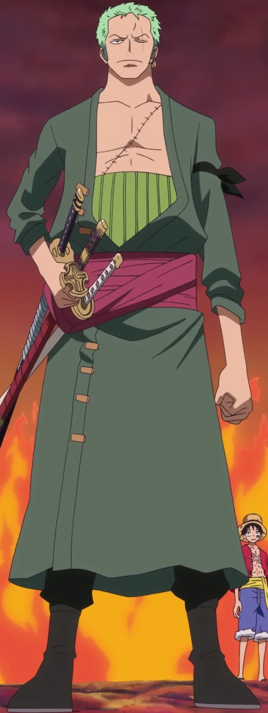 Retrato de Roronoa Zoro